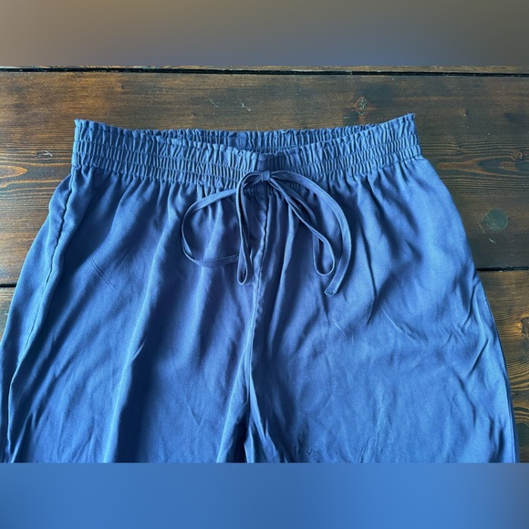 ee:some Perfect Joggers Comfy Flowy Navy Blue Womens Large Boutique - Picture 3 of 11